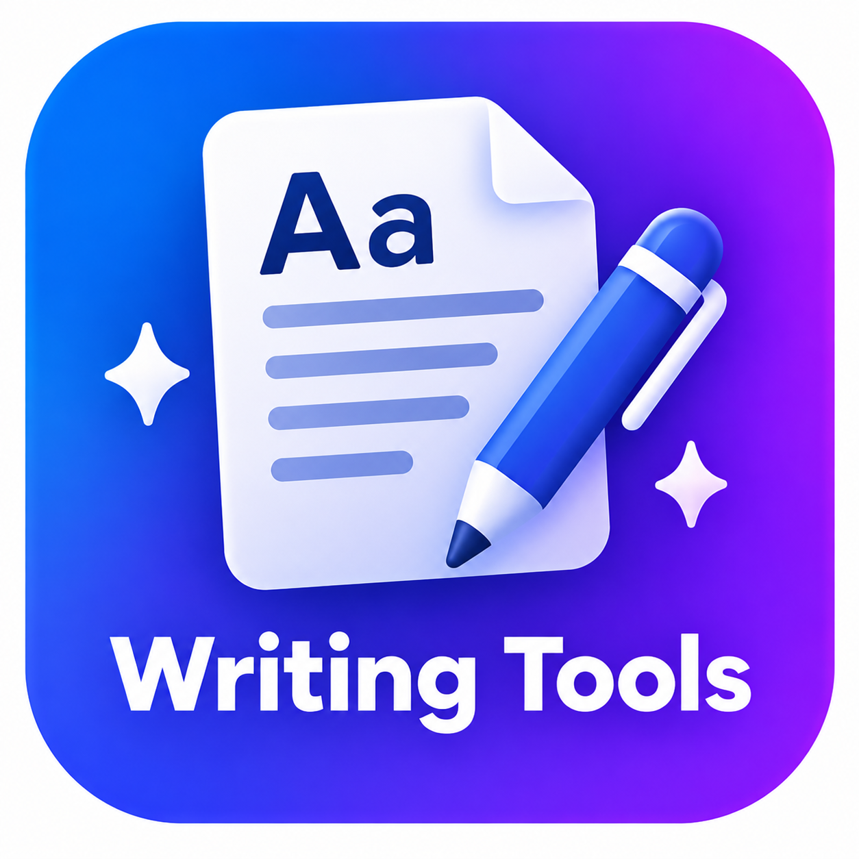 Writing tools for content and productivity